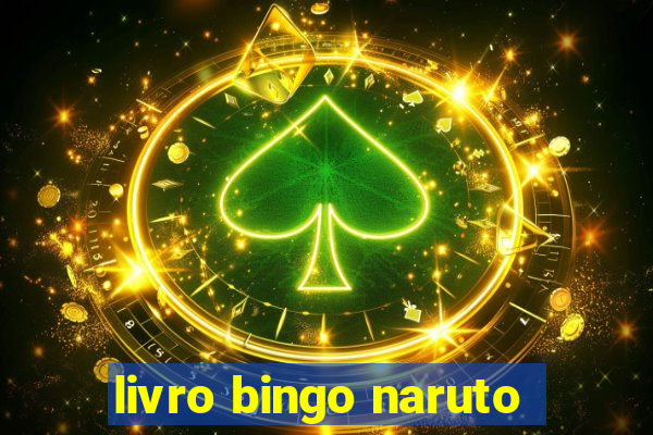 livro bingo naruto